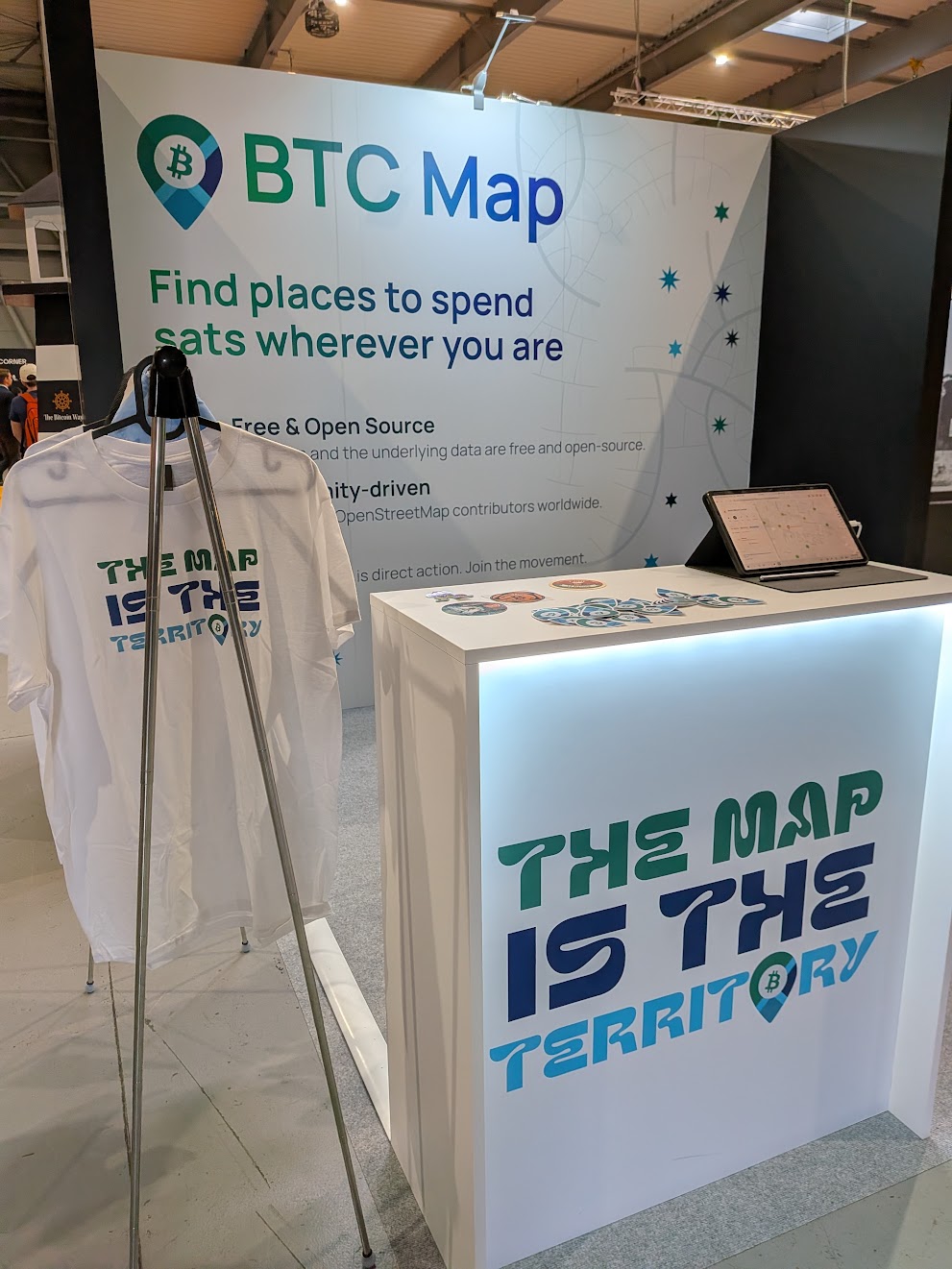 BTC Prague 2026 booth photo